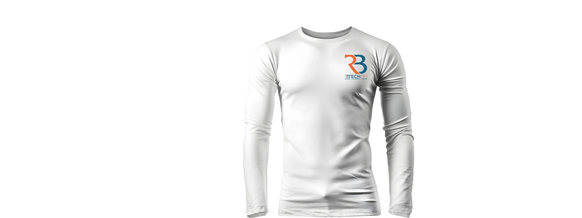High-quality personalized products, including dry-fit shirts, laser-engraved thermal bottles, and exclusive corporate gifts.